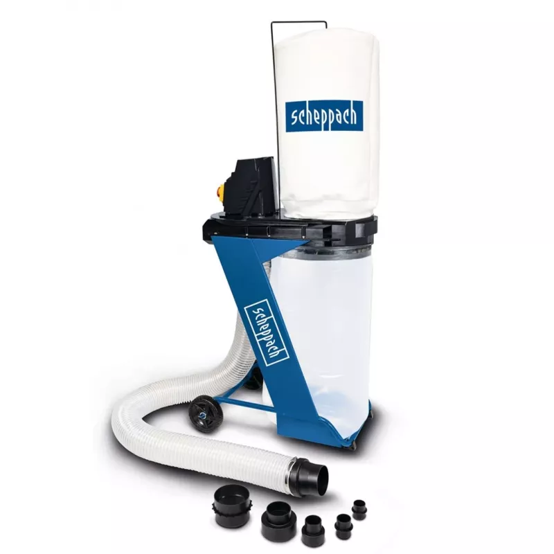 Scheppach DC500 aspirador de virutas SCH5906307901, 75 l, 550 W, 230 V, blanco