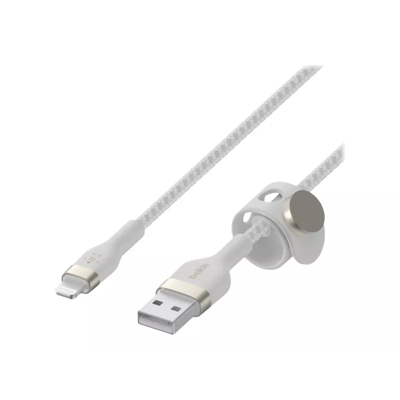 Cable Lightning Belkin CAA010BT2MWH 2m blanco