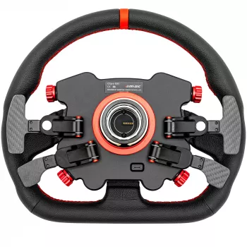 Volante Simagic GT1 D + Pro-Hub/Botón - Cuero