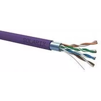 Cable de red Solarix SXKD-5E-FTP-LSOH RJ45 CAT5E 305m negro