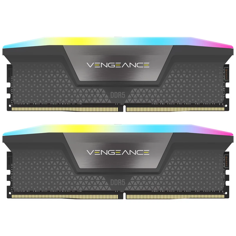 DIMM 64 GB DDR5-5600 (2x 32 GB) Dual-Kit, memoria RAM negra, CMH64GX5M2B5600Z40K, Vengeance RGB, INTEL XMP, AMD EXPO