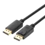 Cable DisplayPort Unitek Y-C609BK — 3 m, conector macho a conector macho, negro
