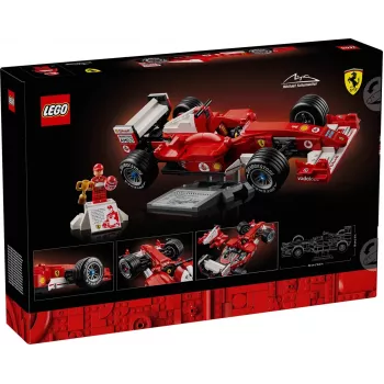 LEGO ICONS 11375 Ferrari F2004 y Michael Schumacher