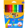 Rotulador de punta fina BIC Visa Multicolour 12 uds.