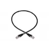 Cable de red Extralink latiguillo LAN Cat.5e RJ-45 F/UTP 0,5 m negro