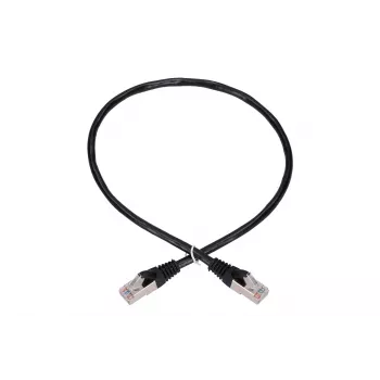 Cable de red Extralink latiguillo LAN Cat.5e RJ-45 F/UTP 0,5 m negro
