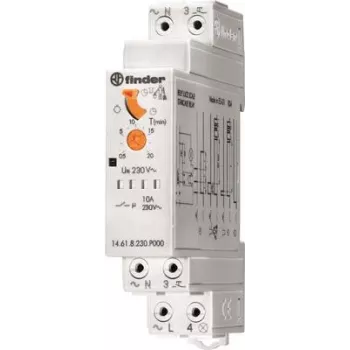 Finder 14.61.8.230.P000 Temporizador de escalera 230 V/AC 1 ud. 1 contacto cerrado (14618230P000)