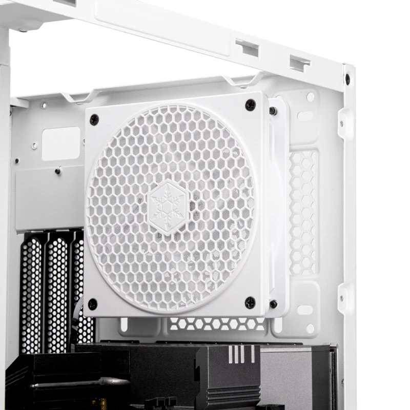Filtro para ventilador Silverstone FF121 ABS Nylon Blanco 120mm