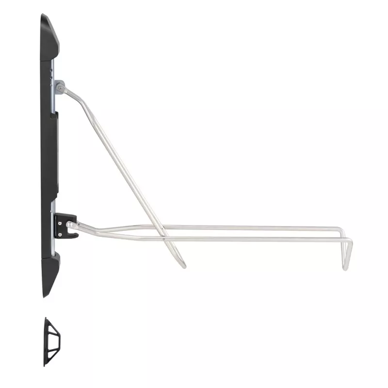 Soporte de pared para bicicleta MACLEAN MC-471 — soporta hasta 35 kg, almacenamiento para una bicicleta