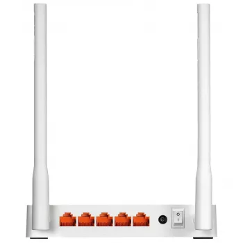 Router de sobremesa TOTOLINK N300RT — Single-Band 2,4 GHz Wi‑Fi 4, 300 Mbit/s, 5 puertos RJ-45 Fast Ethernet, 2 antenas externas de 5 dBi