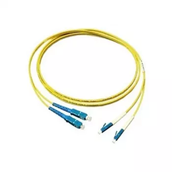 GoodConnections Cable de red de fibra óptica dúplex OS2 (monomodo, 9/125) LC/SC, LSZH, polaridad reversible, 3 m