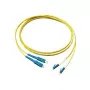 GoodConnections Cable de red de fibra óptica dúplex OS2 (monomodo, 9/125) LC/SC, LSZH, polaridad reversible, 3 m