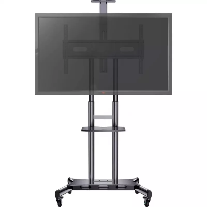 HAGOR HP Twin Stand HD - Carro - para pantalla plana / equipo AV - Negro - Tamaño de pantalla: 140-213 cm (55-84) - Interfaz de montaje: hasta 800 x 500 mm (8210)
