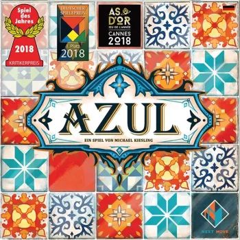 Juego de mesa Asmodee Azul — Juego familiar, juego de estrategia, recomendado a partir de 8 años