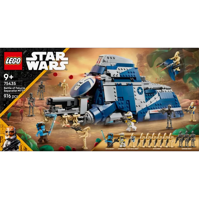 Star Wars 75435 Separatist MTT (Multi-Troop Transport) de la batalla de Felucia