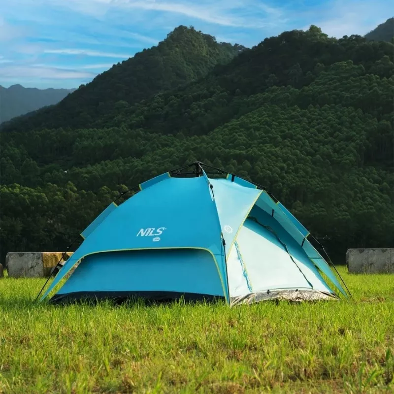 Tienda Shadow NILS Camp NC7819 para 3 personas azul