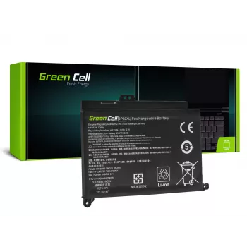 Batería Green Cell HP150 — polímero de litio 4500 mAh, para HP Pavilion 15-AU / 15-AW serie, negro