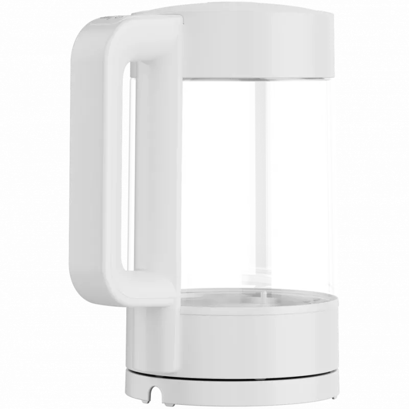 Hervidor de agua eléctrico, blanco, 220-240V, 1850-2200W, 1,7L, función mantener caliente 30 min., 40,60,80,90,100, panel de control en el asa