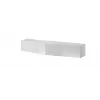 Conjunto de armarios de salón Cama VIGO SLANT 6 blanco/blanco brillante