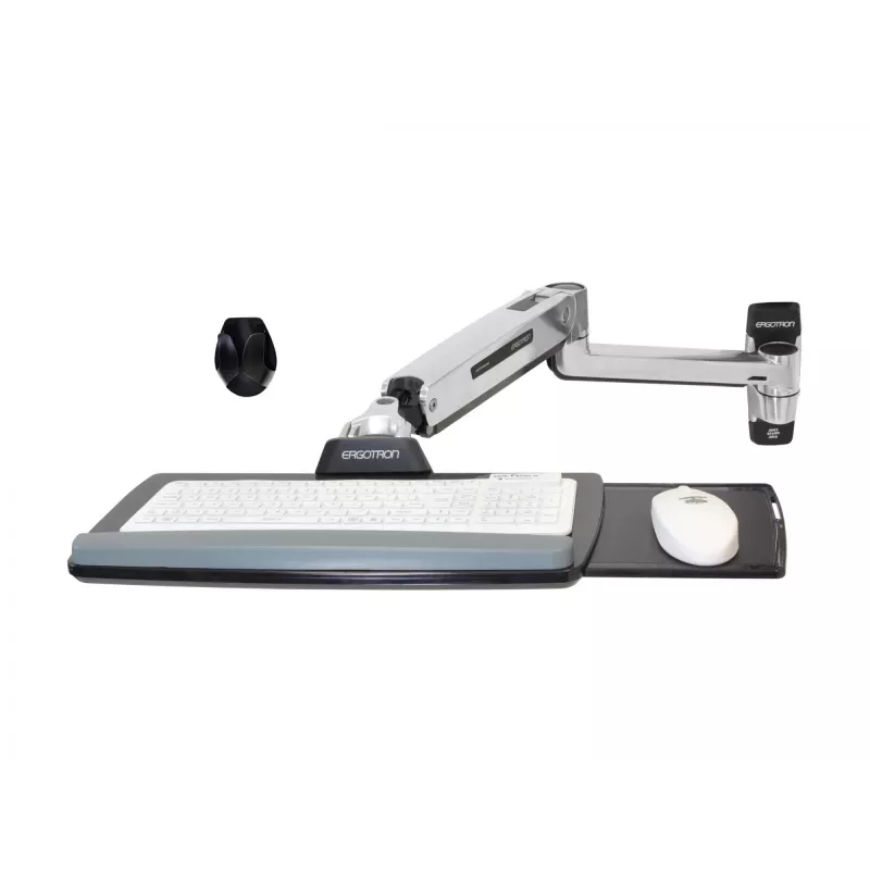 Brazo de teclado para montaje en pared Ergotron LX Sit-Stand