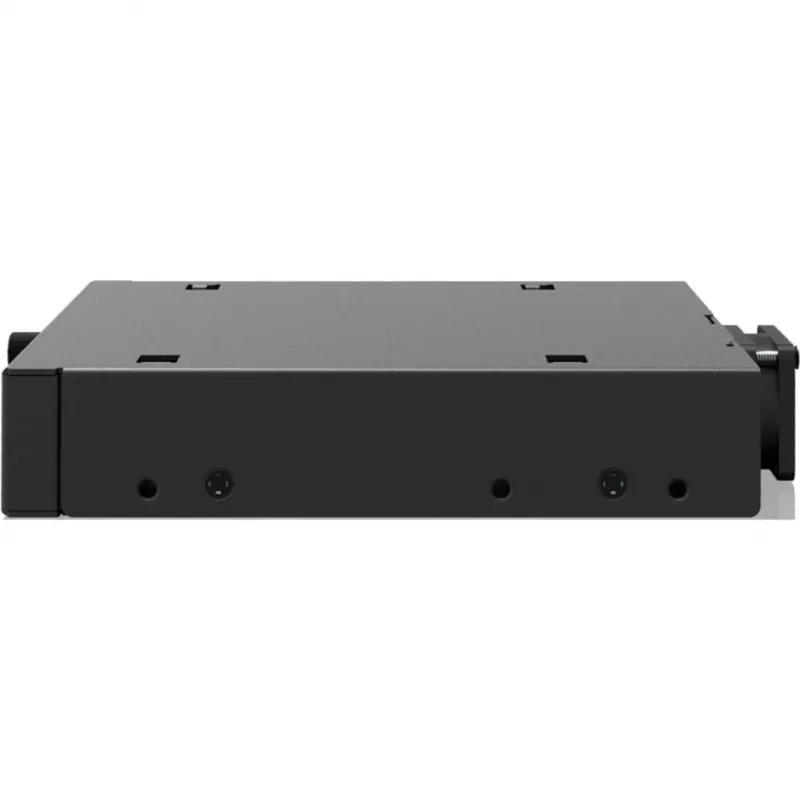ICY DOCK - ToughArmor EX - MB491V5K-B - Caja para unidades SSD U.2/U.3 NVMe de 2,5 inch PCIe 5.0 para bahía externa de 3,5 inch con cerradura y diseño de tornillos moleteados