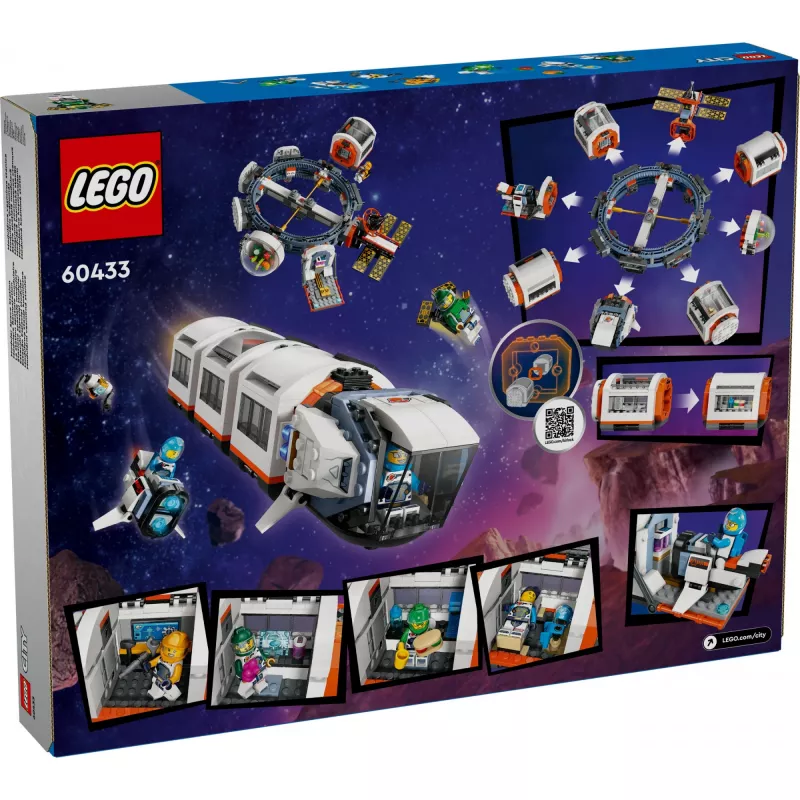 LEGO CITY 60433 ESTACIÓN ESPACIAL MODULAR