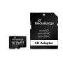 MEDIARANGE Tarjeta microSD 512GB UHS-1 Cl.10 con adaptador (MR947)