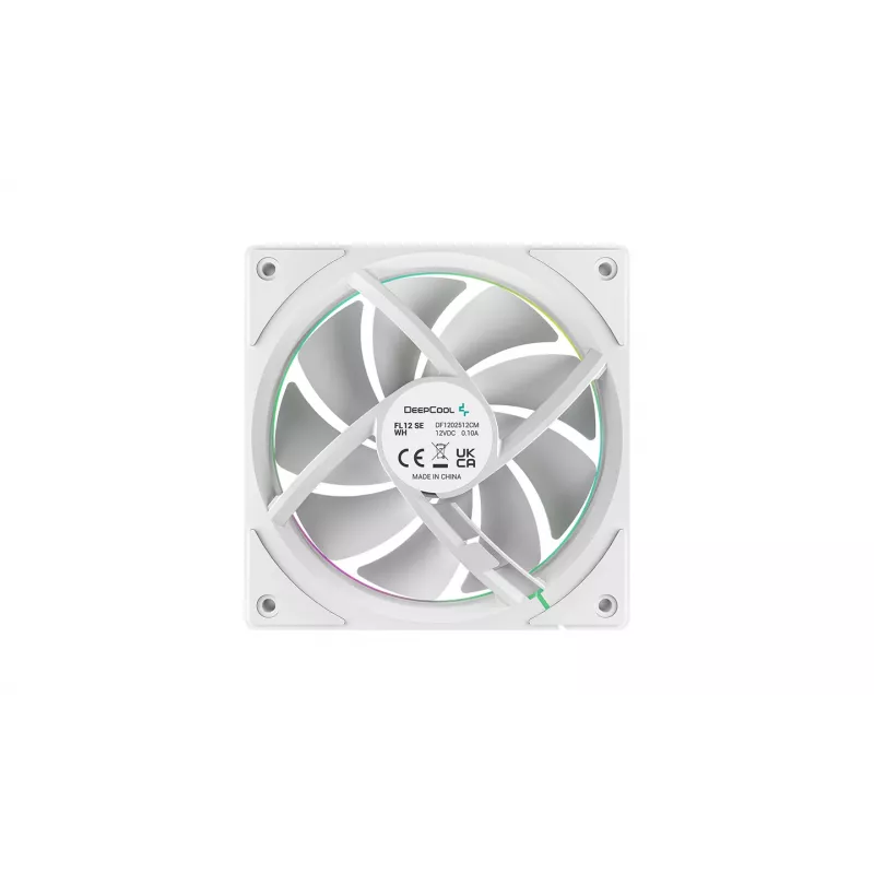 Ventilador de caja de ordenador DeepCool FL12 SE WH 12 cm Blanco 3 uds.