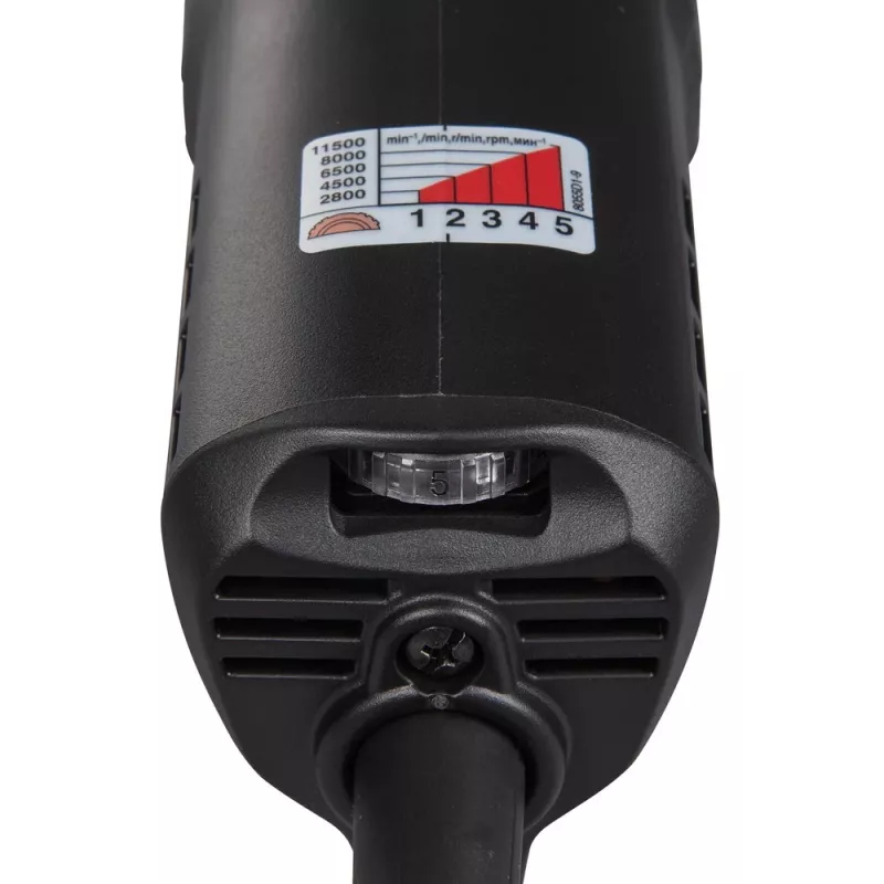 MAKITA AMOLADORA ANGULAR 125mm GA5093X01 1900W INTERRUPTOR PALANCA, RPM REG., FRENO