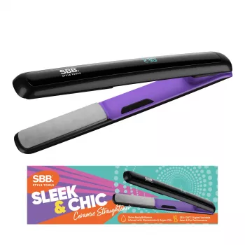 Plancha de pelo SBB SBST-1000-EU temperatura digital regulable Full Size