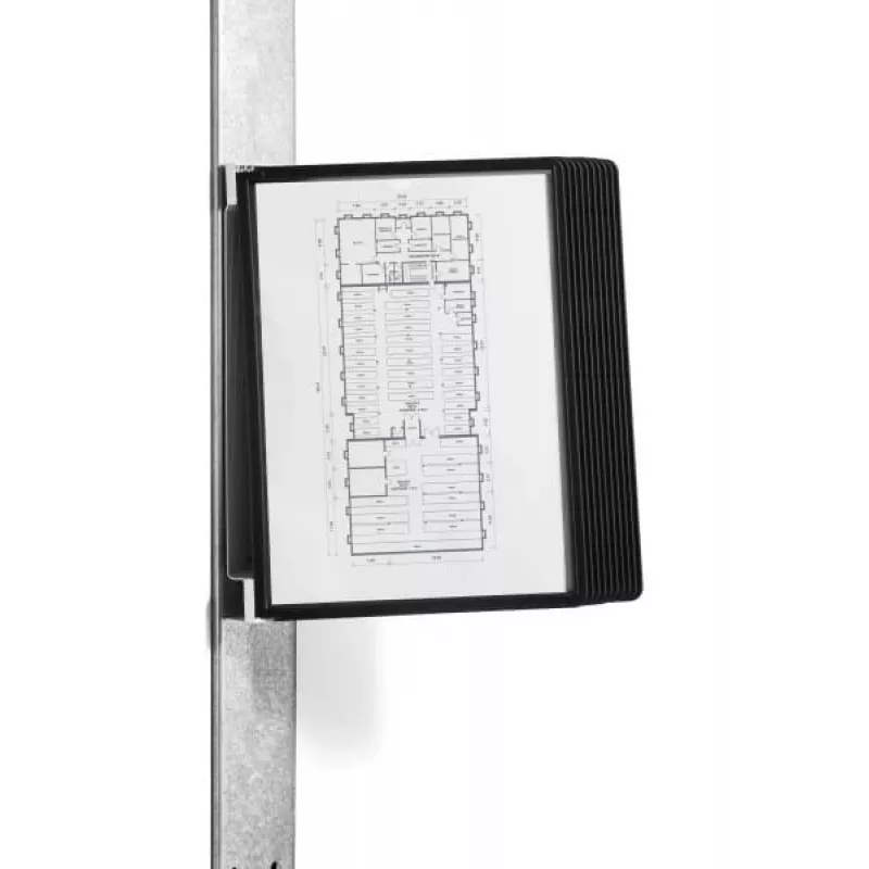 Expositor giratorio de documentos de pared vertical A4 Durable VARIO