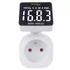 Medidor de vatios y energía GreenBlue GB620E para red de 220 V, máx. 16 A, medidor de corriente/energía enchufable