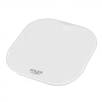 Báscula de baño Adler | AD 8188 | Carga máxima 180 kg | Precisión 100 g | Blanca