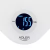 Báscula de cocina Adler AD 3180 División 1 g LCD Blanco