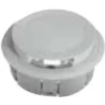 Toma de suelo Bachmann Easy-Outlet 930.099, plateado, montaje empotrado en suelo