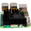 Joy-IT RB-heatsink5 set de disipador negro (RB-heatsink5)