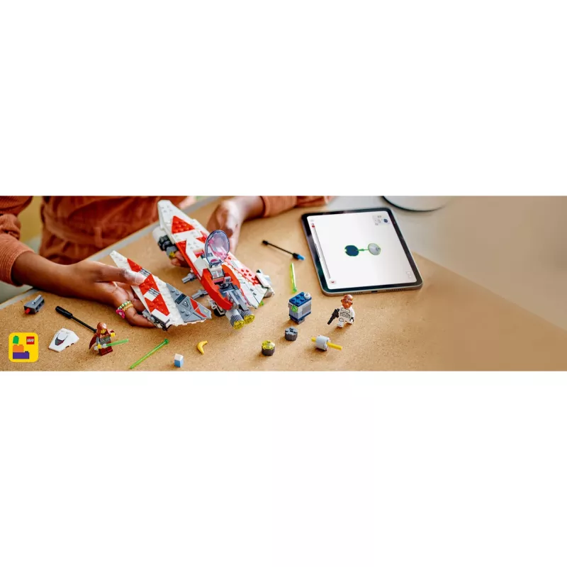 LEGO Star Wars el caza estelar de Jedi Bob set de construcción 75388