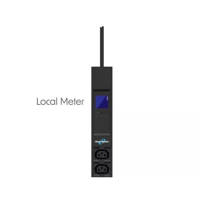Unidad de distribución de corriente (PDU) PowerWalker 10133027 16 salidas AC 0U negra
