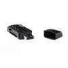 Natec MINI ANT 3 Lector de tarjetas USB 2.0 (SD, SDHC, MMC, M2, microSD), Negro (NCZ-0560)