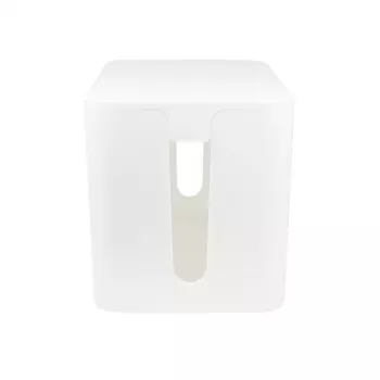 Organizador caja de cables, blanco