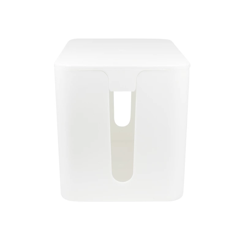 Organizador caja de cables, blanco
