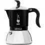 Cafetera de inducción BIALETTI FIAMMETTA 2 tazas, negra