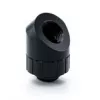 BitsPower Artemis racor giratorio de 45° — negro mate