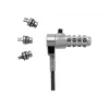 Candado de cable DICOTA D31717 negro 2 m
