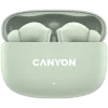 Canyon TWS-9 CNS-TWS9G Auriculares – True Wireless – Bluetooth 5.4 – In-Ear – 6h + 30h de autonomía – estuche de carga USB-C – control táctil – verde