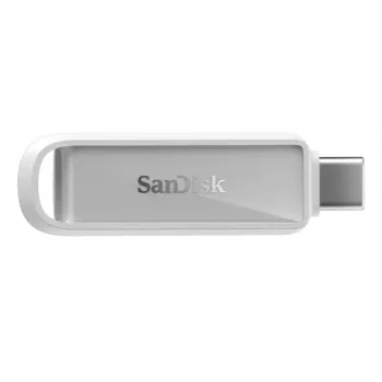 SanDisk Phone Drive, 256 GB, USB Type-C, 3.2 Gen 1 (3.1 Gen 1), 150 MB/s, sin tapa, blanco