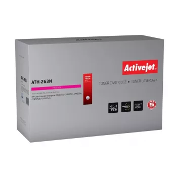 Cartucho de tóner ActiveJet ATH-263N magenta, compatible con HP, 11.000 páginas, pack individual, unidad de tambor integrada