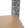 Estantería de almacén GreenBlue GB378 metal galvanizado 5 estantes, acero galvanizado, 900×400 mm, máx. 75 kg por estante