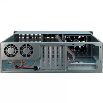 Inter-Tech 3U-30248 Rack negro, acero inoxidable