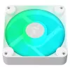 Ventilador de carcasa APNX FP1-120 WH 120mm ARGB PWM - Blanco